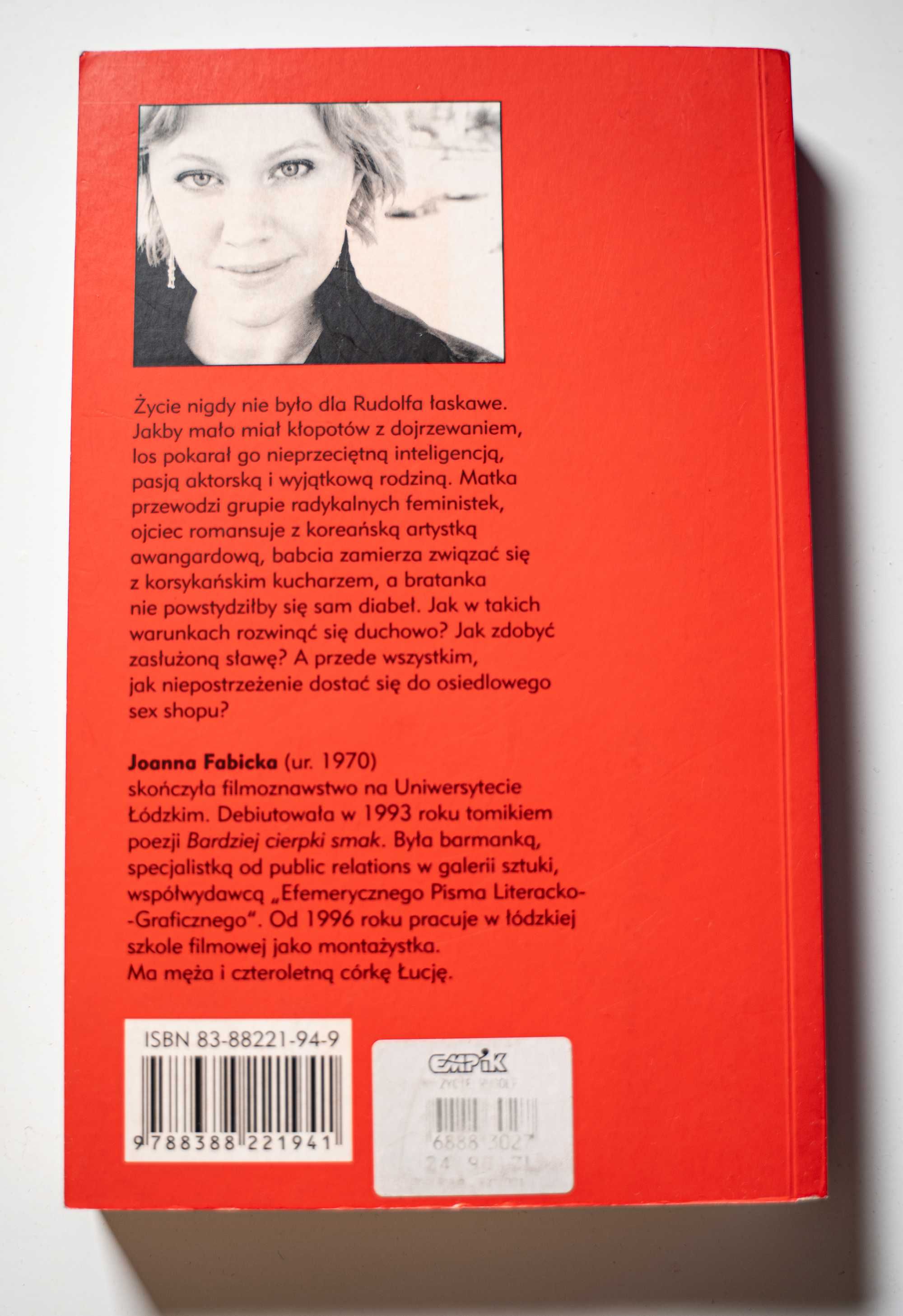 Szalone życie Rudolfa książka Joanna Fabicka