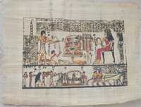 Obraz na papirusie Egipt