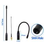 Antena Flexível rádio Lora 868MHz 16.7CM com extensão de cabo IPEX
