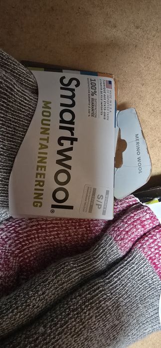 Smartwool mountaineering skarpety merino nowe S