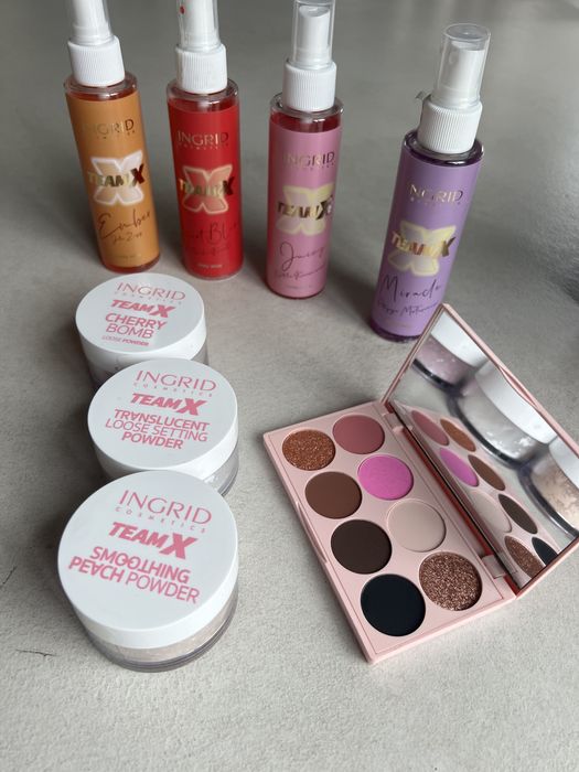 Zestaw kosmetykow 8 sztuk Ingrid Team x