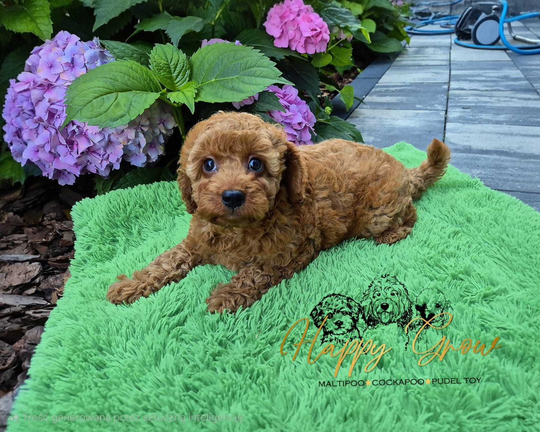Cockapoo F1B suczka Red gotowa do odbioru