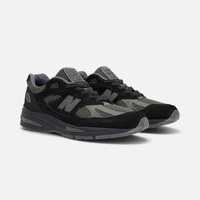 Кросівки Stone Island x New Balance 991v2 Black Olive