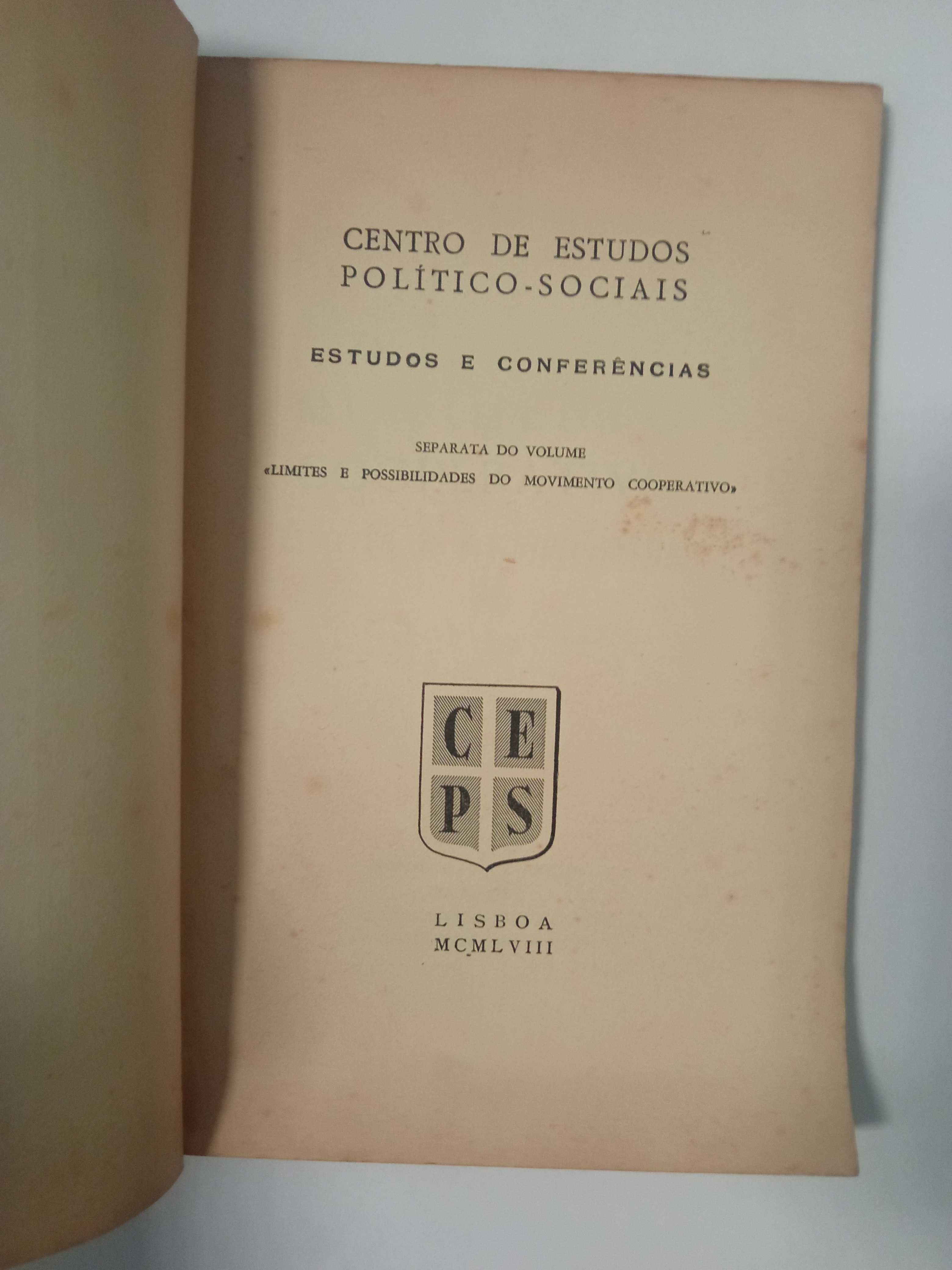 Defesa do movimento cooperativo, de Armando Cândido