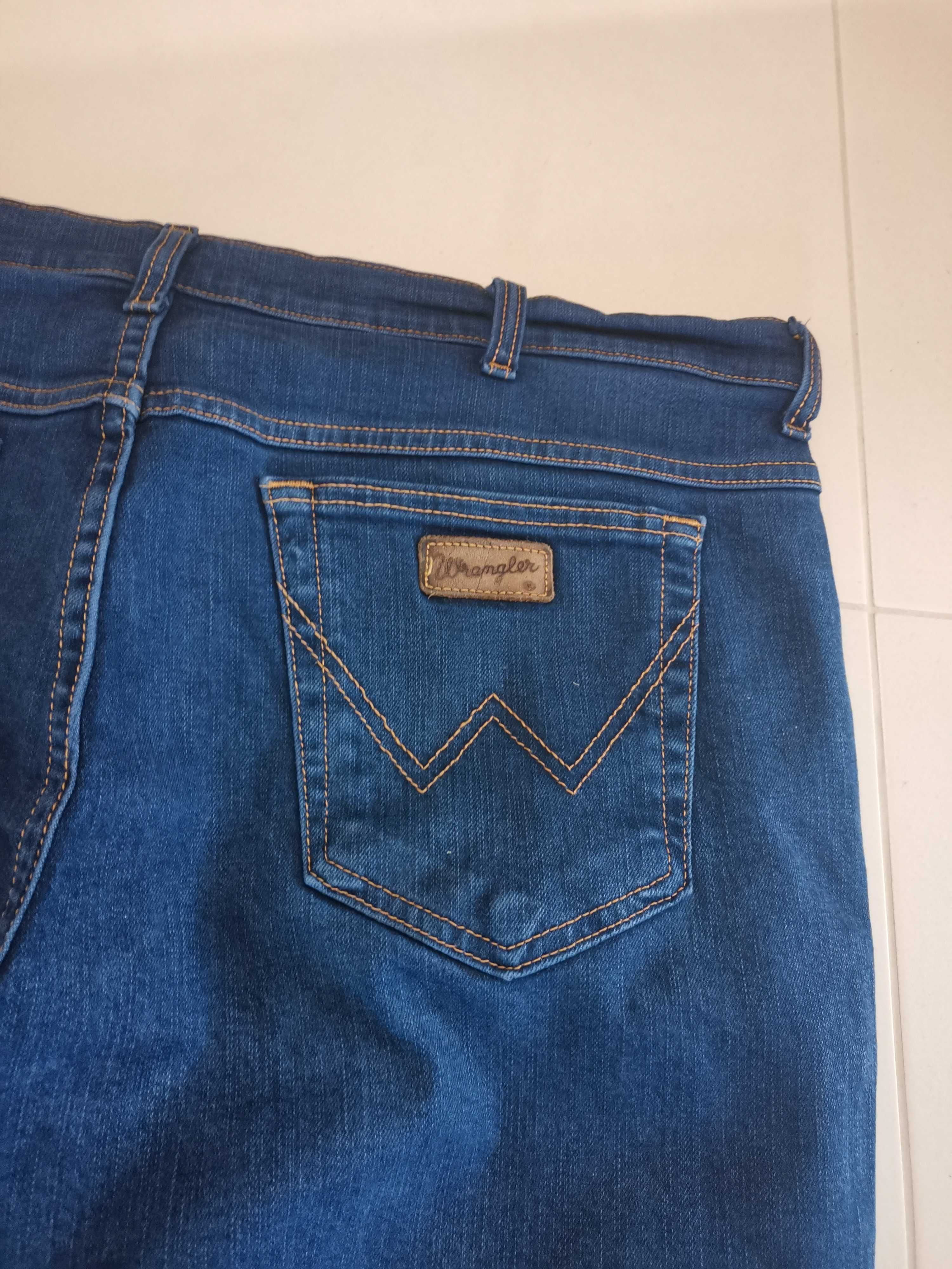 Spodnie męskie jeansy Wrangler XXL