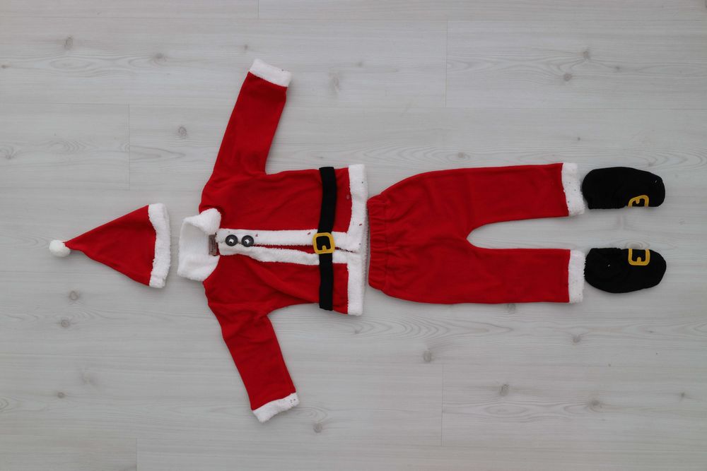 Disfarce Pai Natal, 1-2 anos, NOVO!