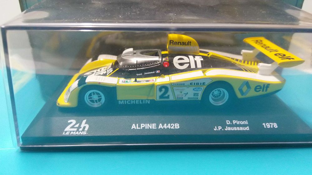 Alpine-Renault A442B #2: Vencedor 24h Le Mans 1978 - IXO escala 1/43