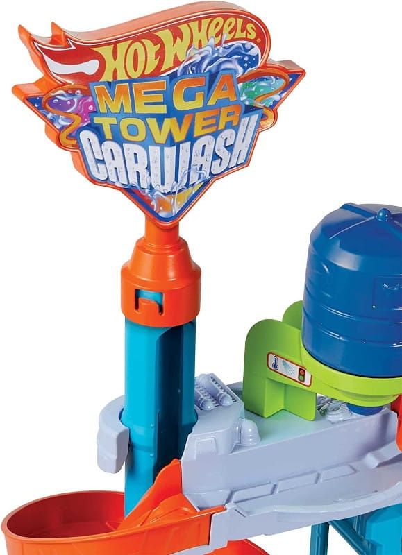 Hot Wheels City zakręcona megamyjnia pudełko