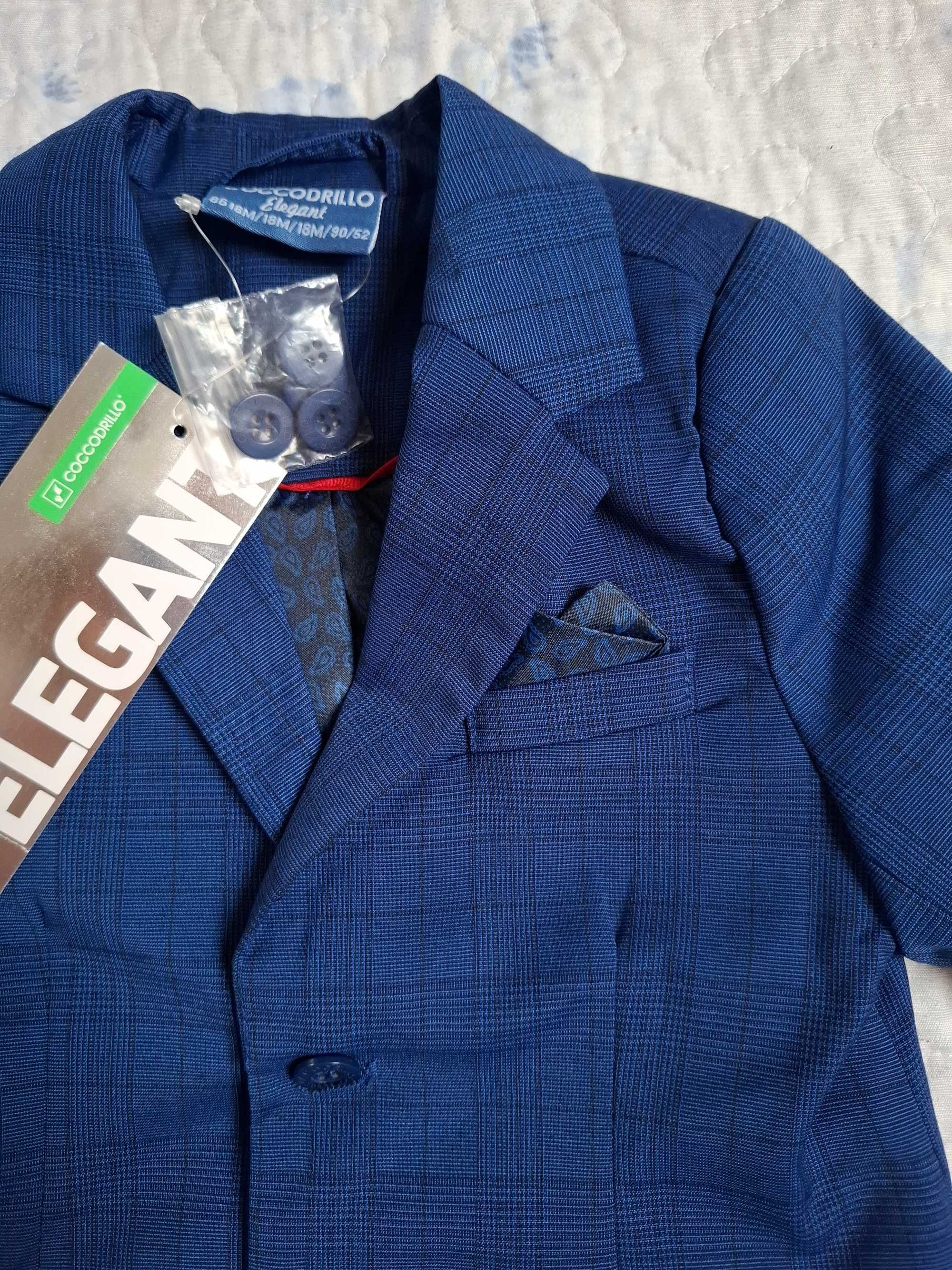 Elegancka nowa marynarka dla chłopca 86 Coccodrillo