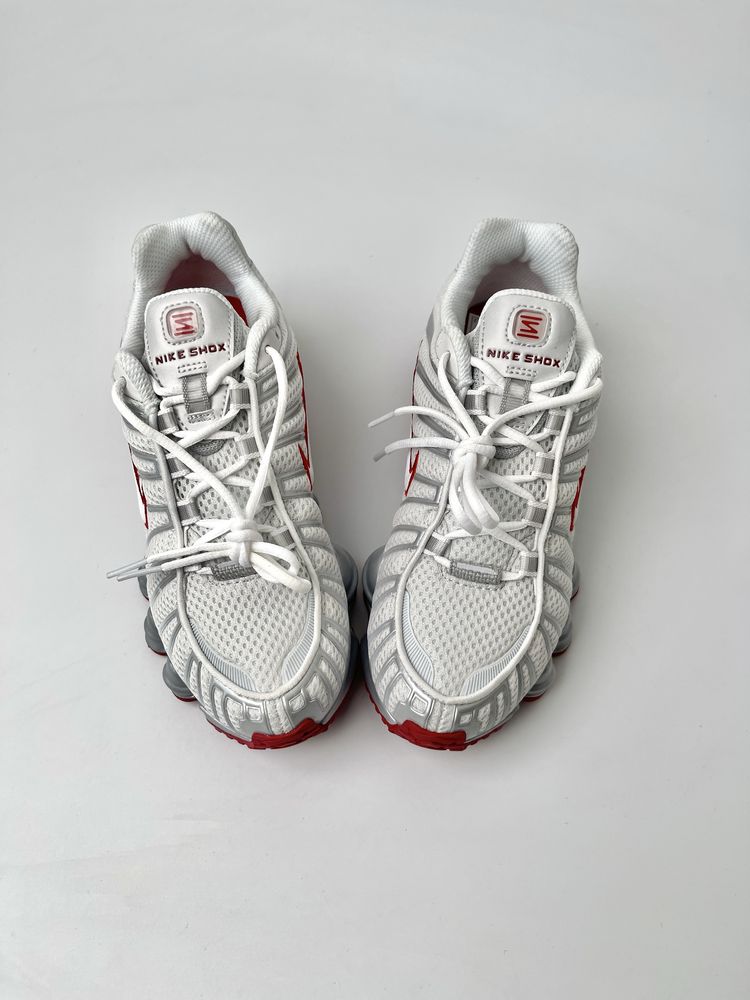 Оригинал Nike Shox TL Gym Red (FZ4344 001) летние кроссовки найк шокс