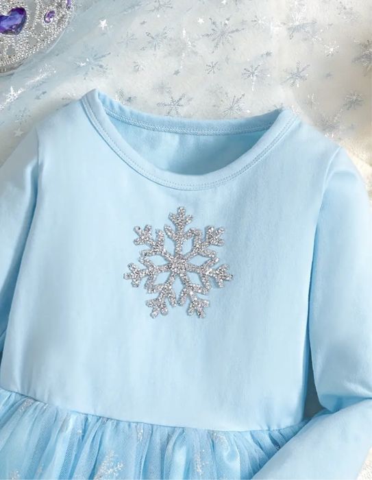 Святкова новорічна/різдвяна сукня для дівчинки 4-5 років, 98-110