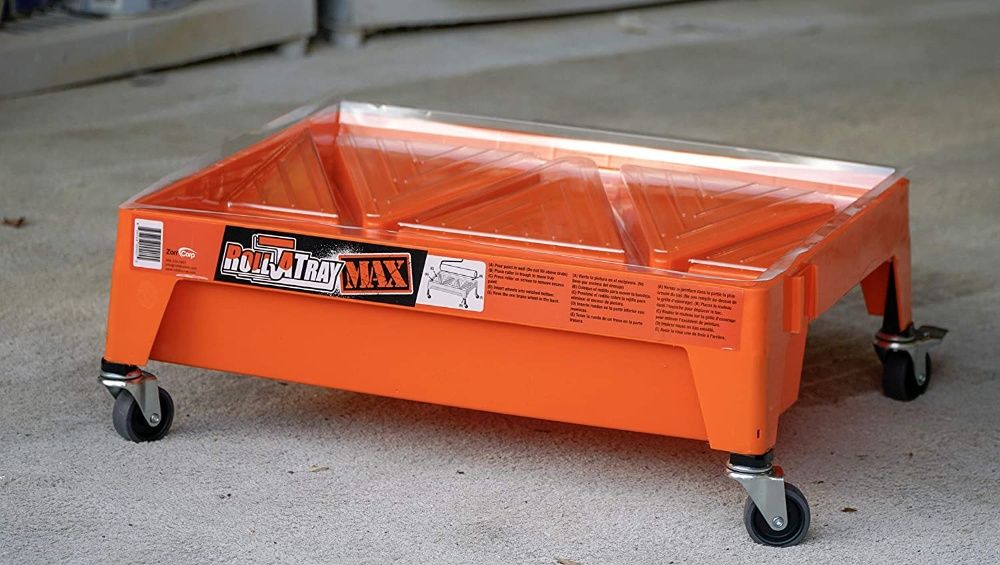 Кювета малярська Roll a Tray Max на колесах для валиків 45см