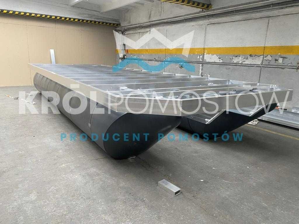 Hausboot Ponton platforma tratwa katamaran 11.27 x 3.5m