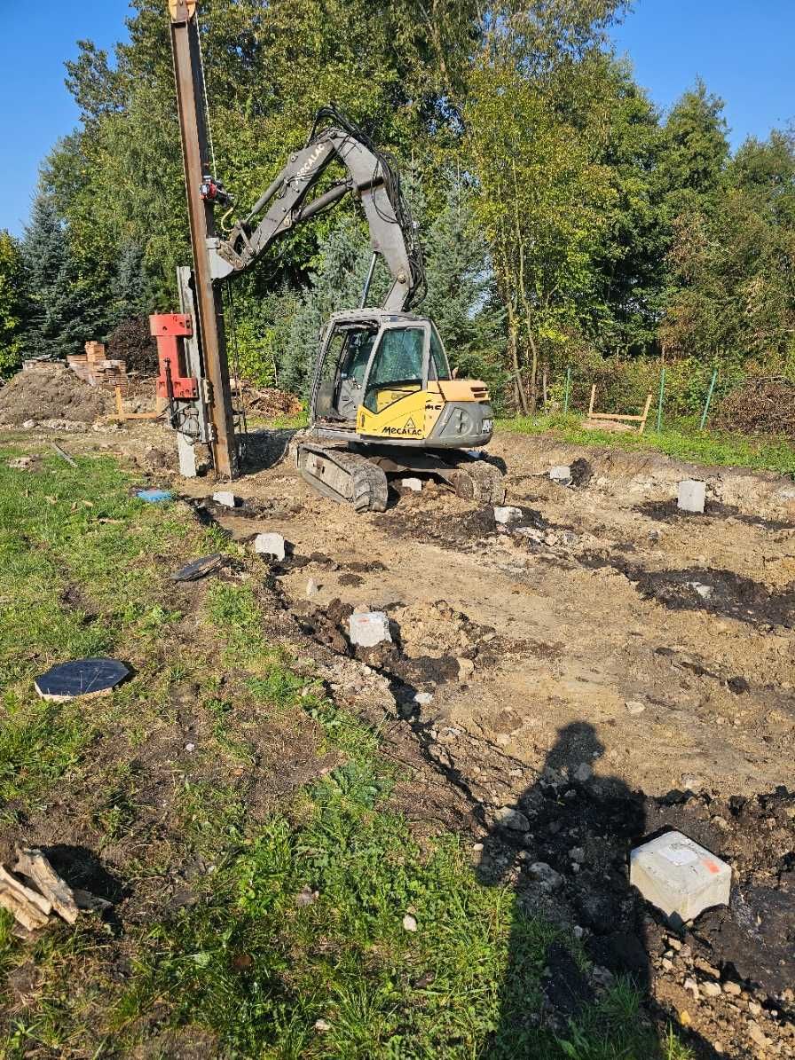 Pale fundamentowe cfa, mikropale, palowanie, wzmacnianie gruntu