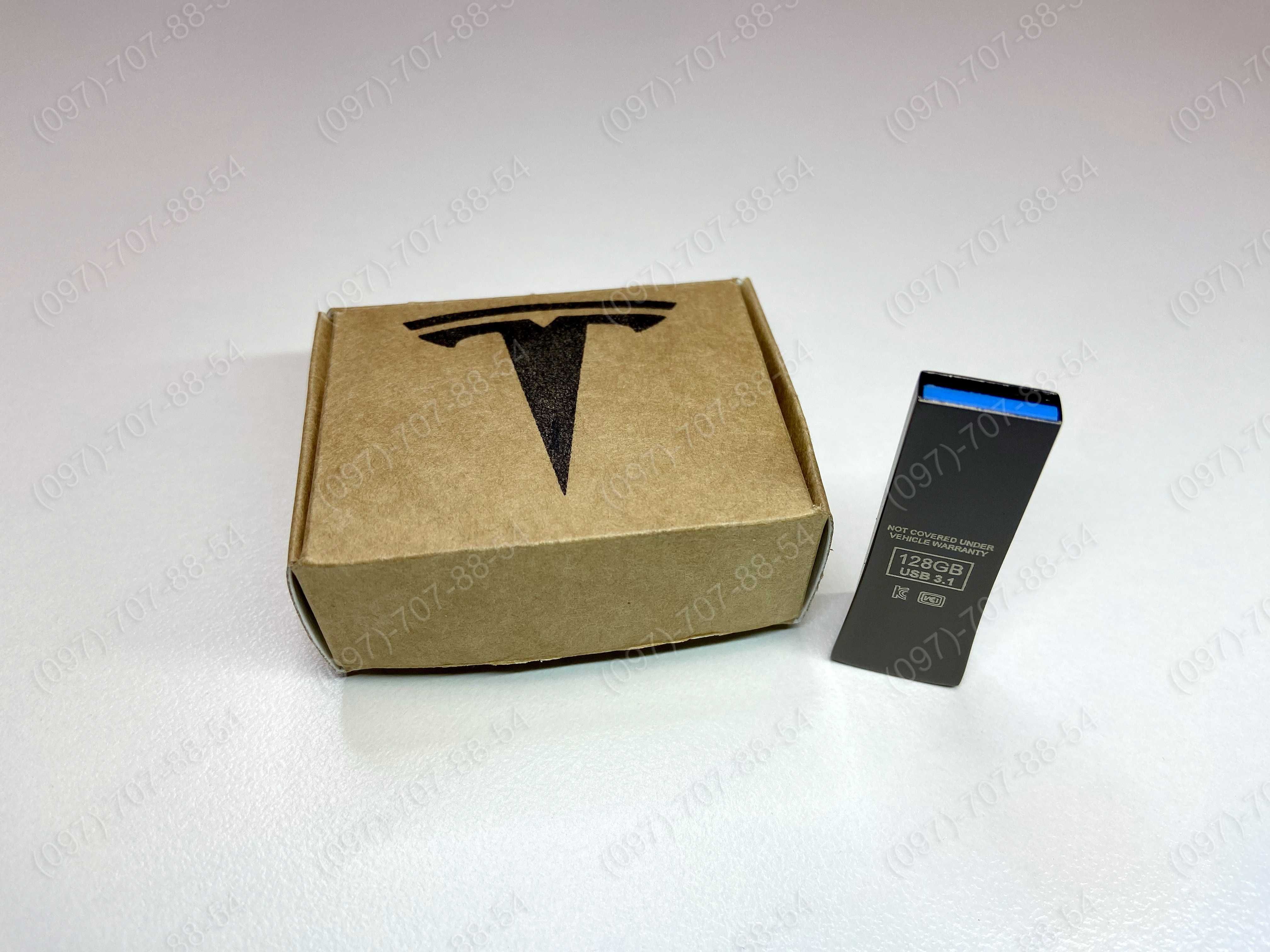 Флешка Tesla Model 3, Model Y, Model S, Model X