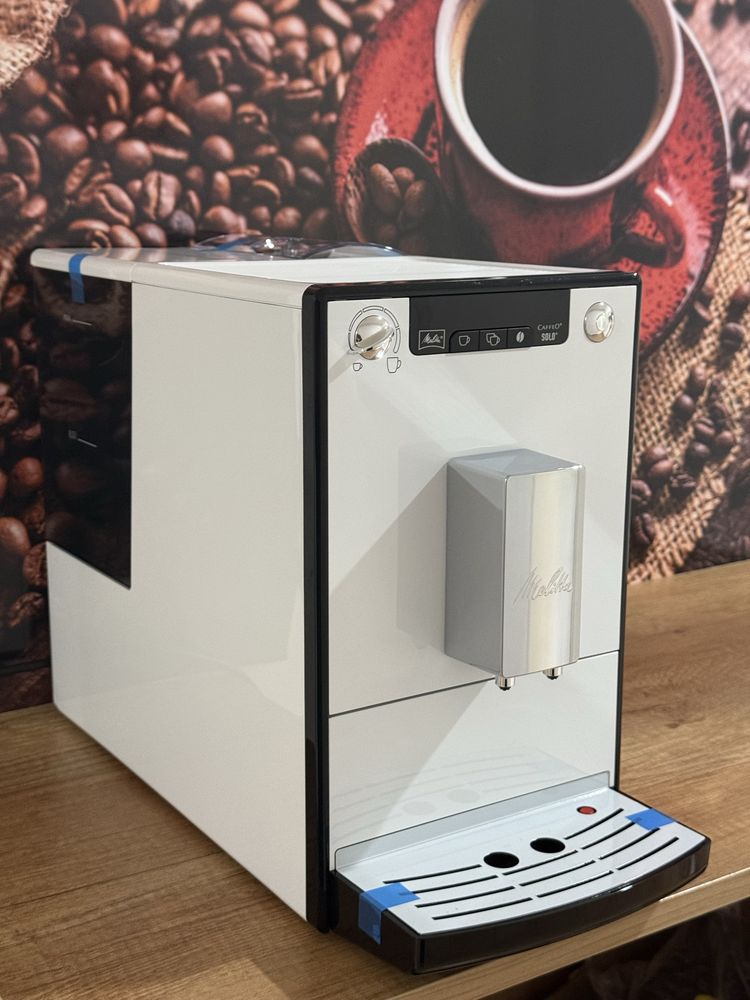 Ekspres do kawy MELITTA CAFFEO SOLO WHITE gwarancja