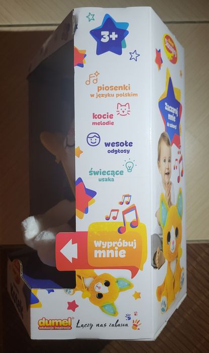 Czarujący kotek, Dumel, nowy, oryginalnie zapakowany, szary