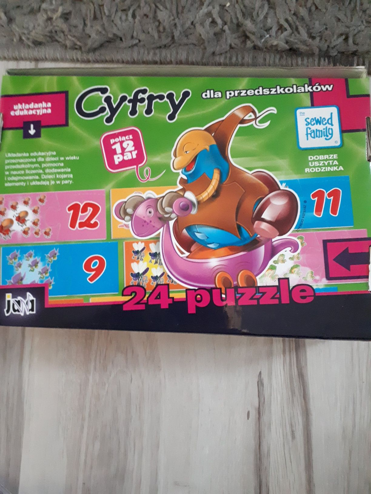 Puzzle z cyframi