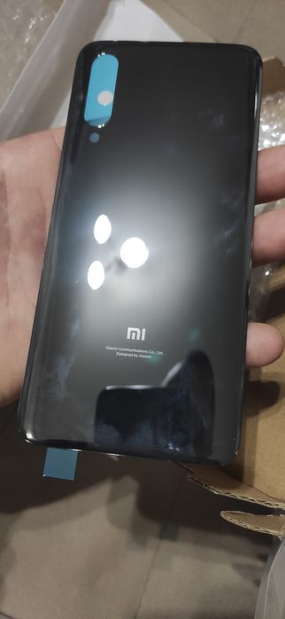 Оригінальна кришка Xiaomi mi9 скляна сіра