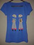 T-shirt azul
