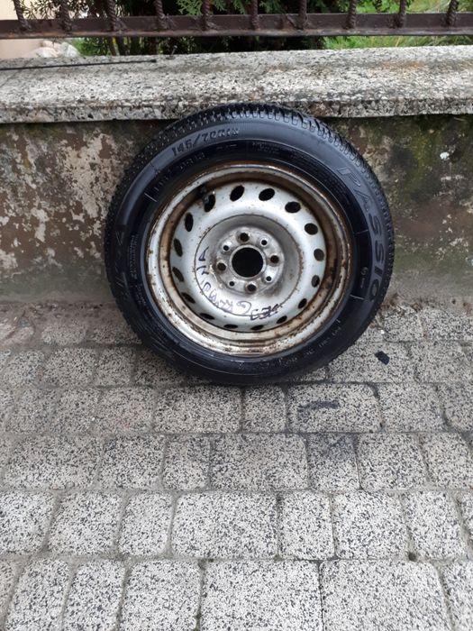 Koło Opona Felga Fiat Seicento 145/70/13 ET33 Dębica