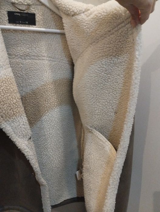 Kożuszek damski kurtka Sinsay S