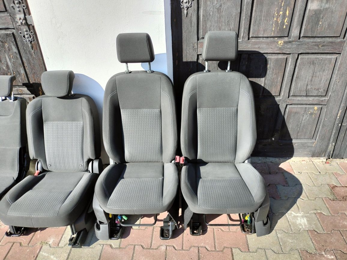 Fotele kpl 7 osób Ford Grand C max mk2 podgrzewane