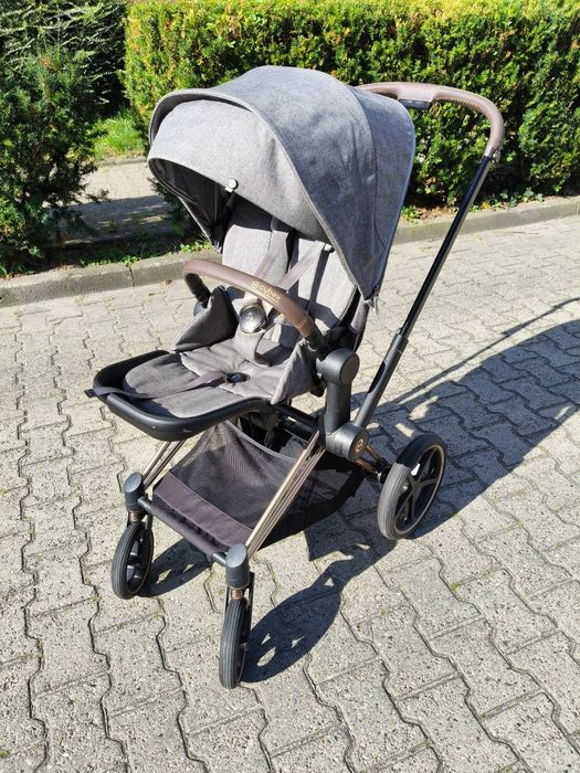 Wózek 2w1 Cyber Priam 4.0 Rose gold+Manhattan grey