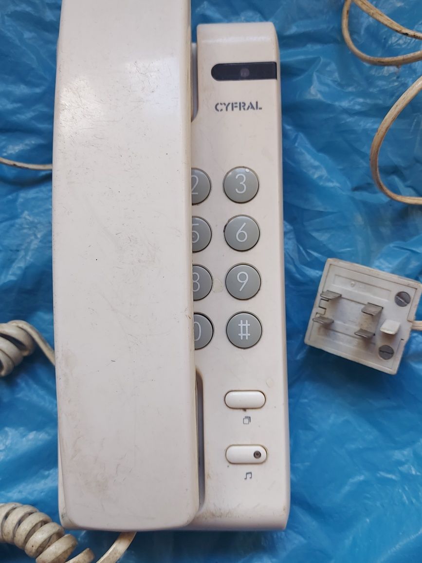 Telefon stacjonarny CRYSTAL z czasów PRL 1995r