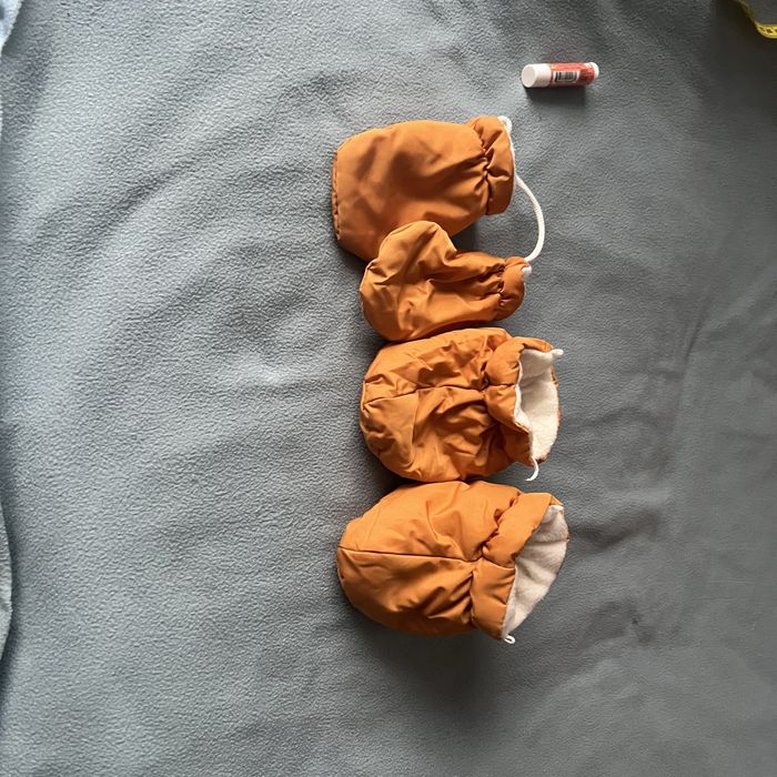 Дитячий комбінезон на овчині