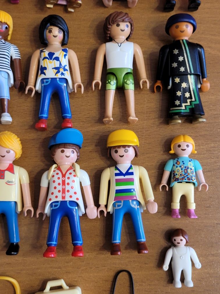 Klocki Playmobil Geobra zestaw ludzików + akcesoria, zabawki