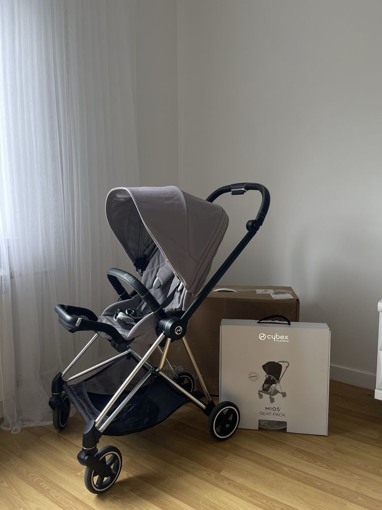Cybex mios дуже зручна каляска прогулка