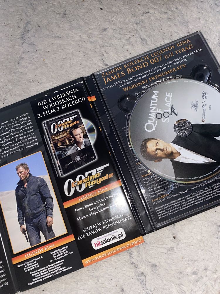 007 James Bond Quantum of Solace DVD