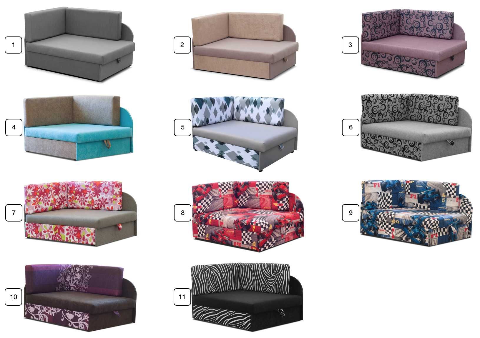 Narożnik Dziecięcy Z Funkcją Spania Sofa Kanapa Łóżko Szybka wysyłka
