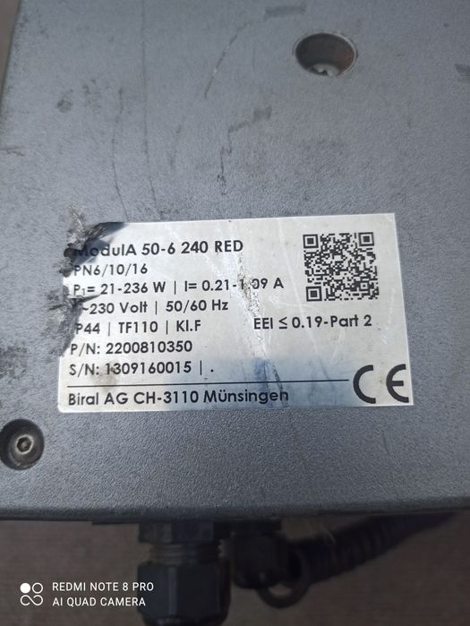 Pompa obiegowa  Biral