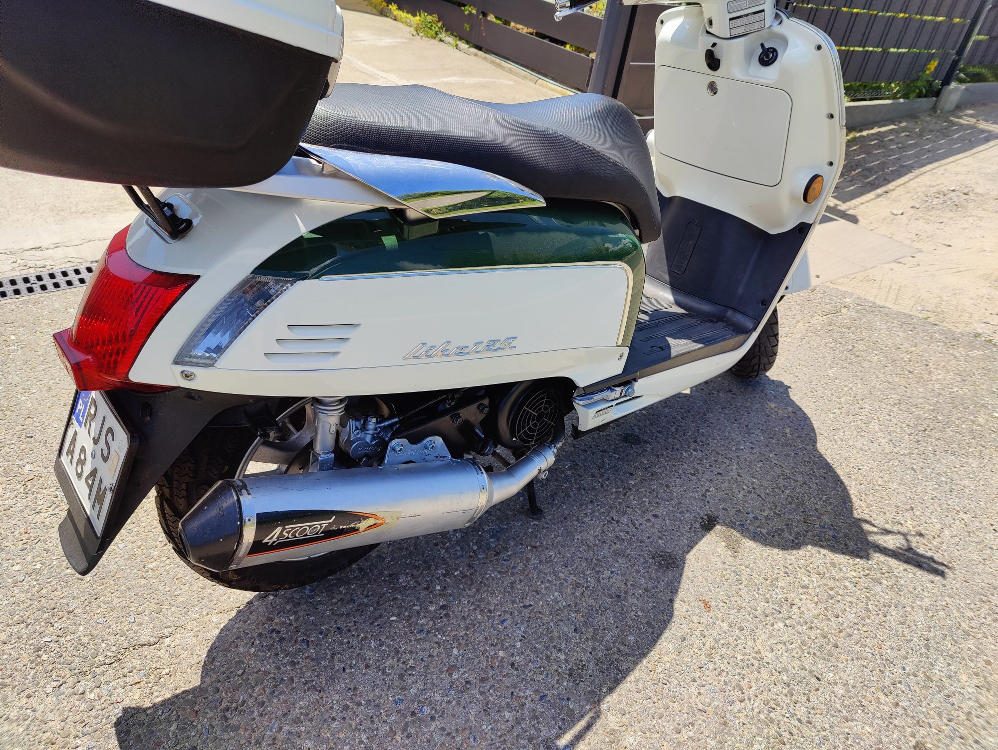 Skuter retro Kymco Like 125 kat. B