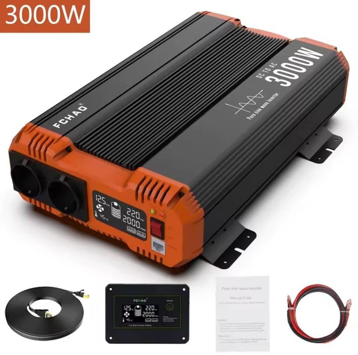 Przetwornica napięcia 12v DC na 230V AC 3000w