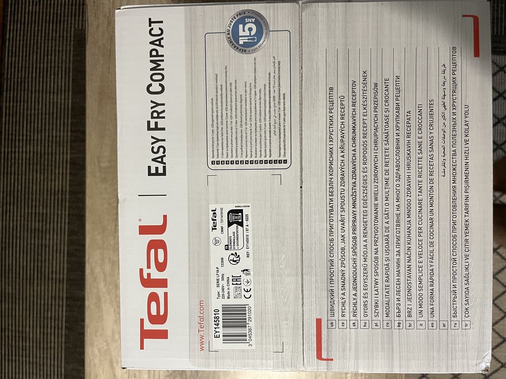 Tefal easy fry compact