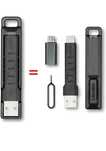 Przenośny zestaw końcówek usb