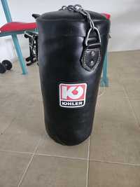 Saco boxe excelente estado e luvas