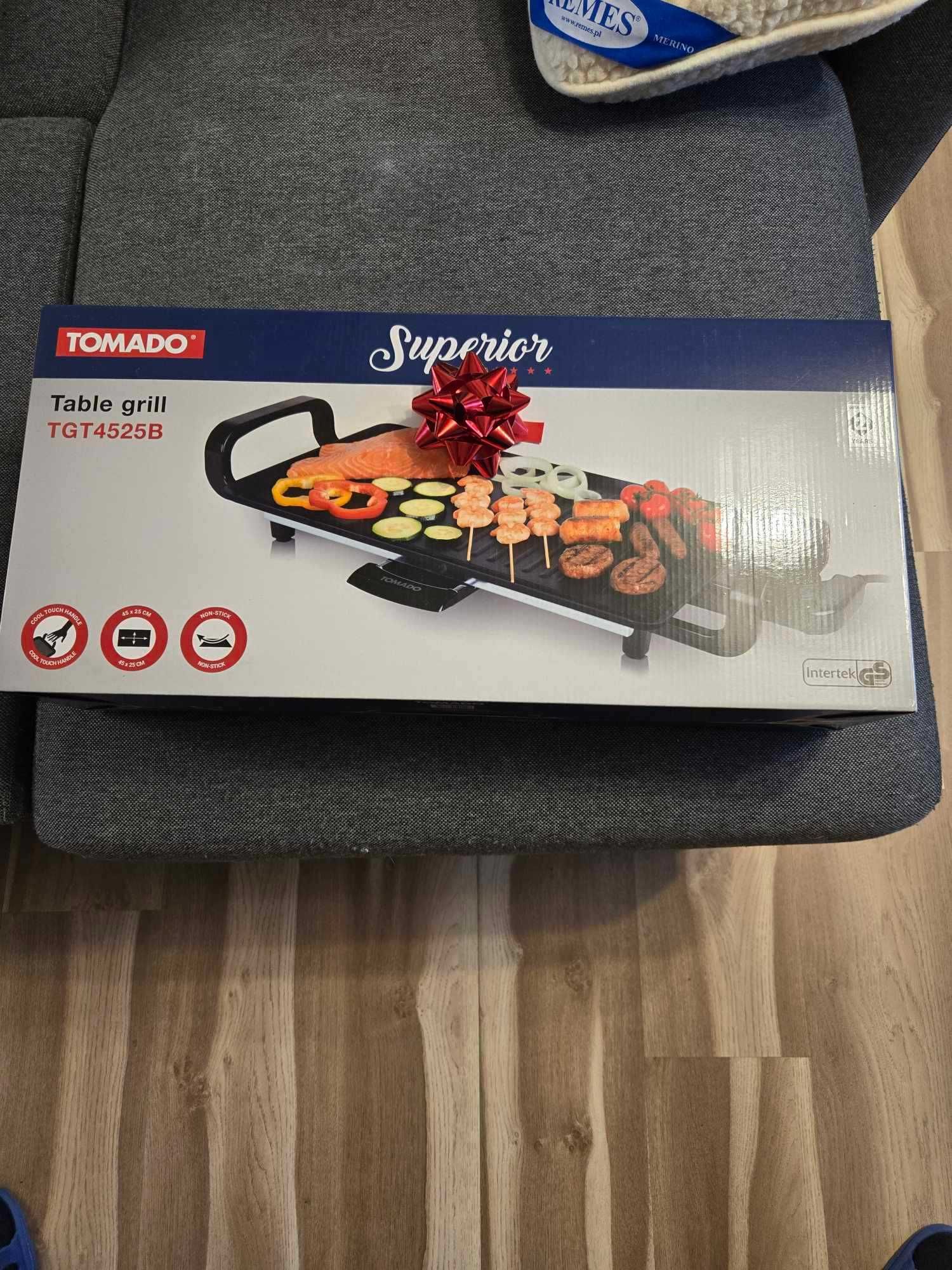 Grill elektryczny TOMADO TGT4525B - okazja !!!