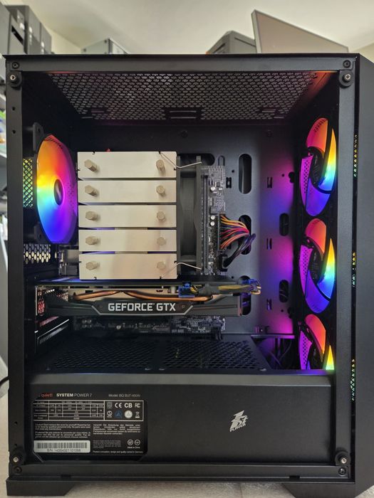Ігровий комп'ютер i5-7500, B150, GTX1660S 6gb, 16Gb, SSD 256Gb/HDD 1Tb