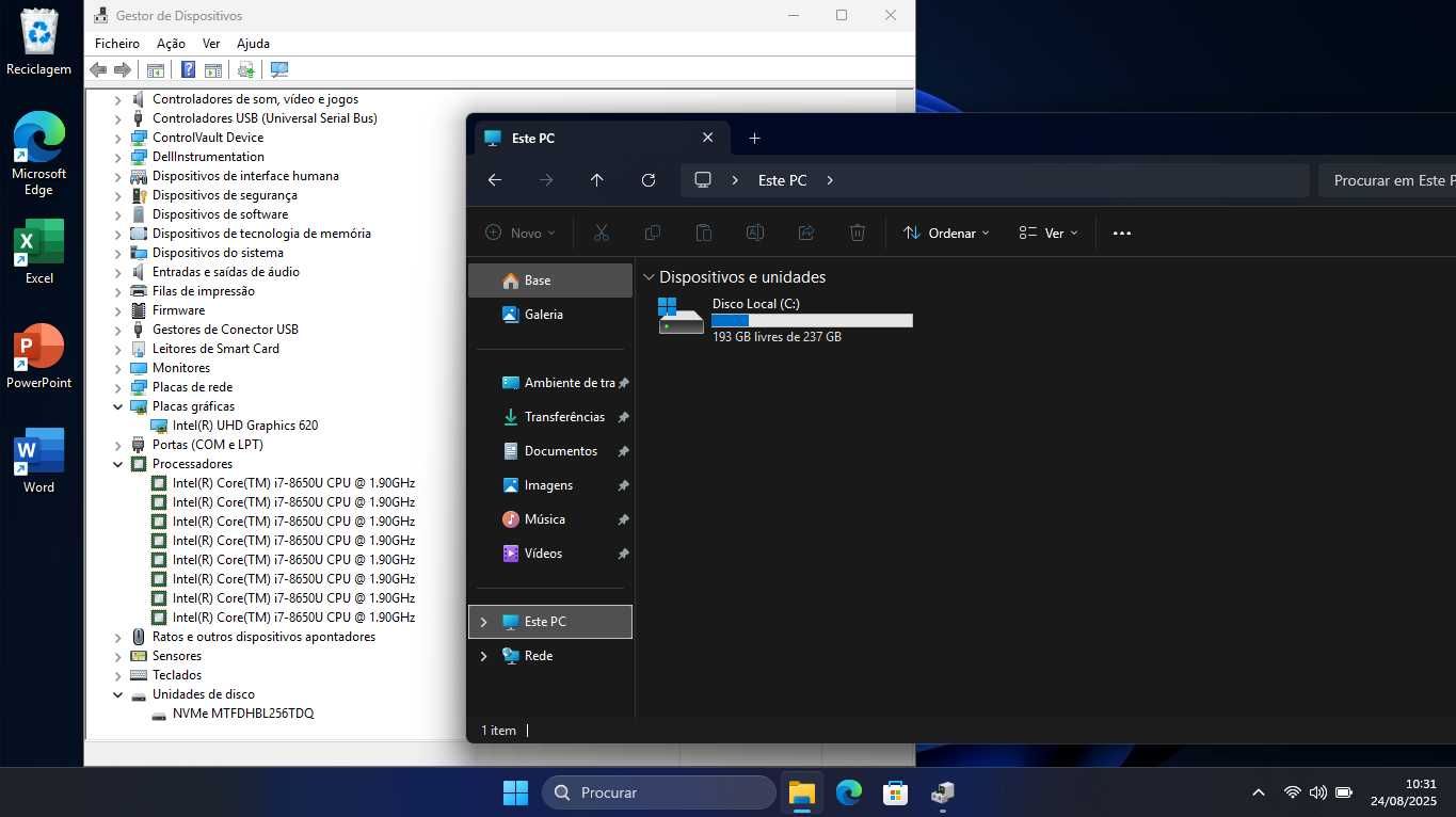 Dell i7 até 7 Horas autonomia