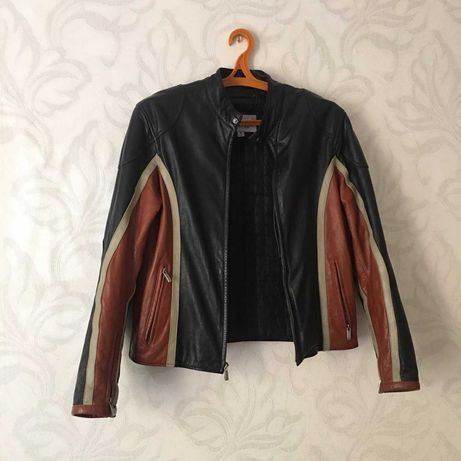 Куртка кожаная USA, M.Julian мотокуртка Wilsons Leather мужская