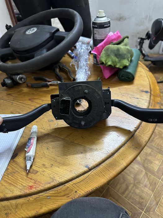 Шлейф руля подрулевой переключатель фольцваген т5 volkswagen t5