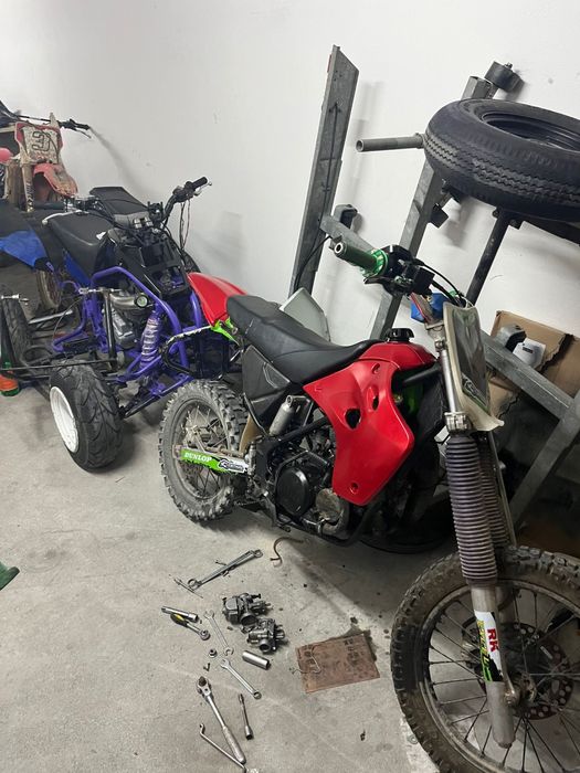 Kawasaki kx 80 com motor dt lc