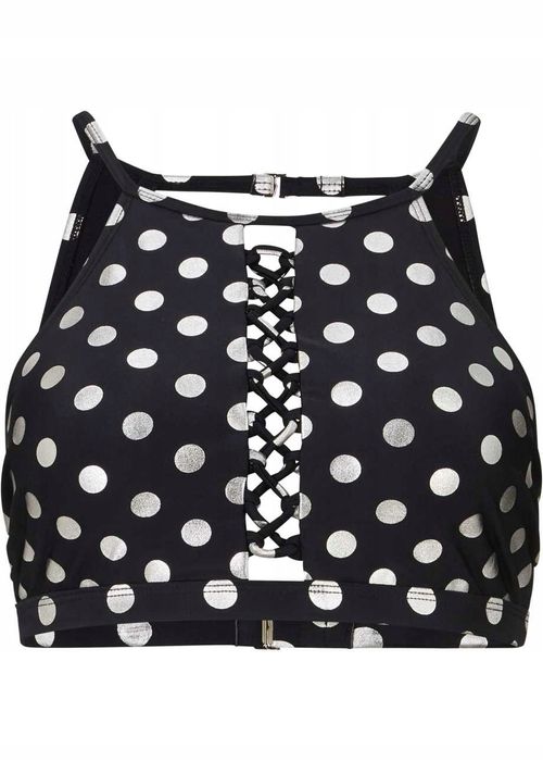 B.P.C biustonosz bikini bustier w grochy ^38