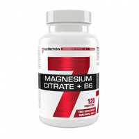 7NUTRITION MAGNESIUM + B6 120 kapsułek cytrynian magnezu + B6