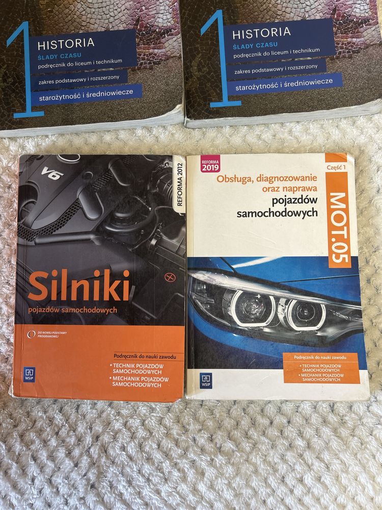 Podręczniki do 1 klasy technikum, logistyka, mechanik technikum