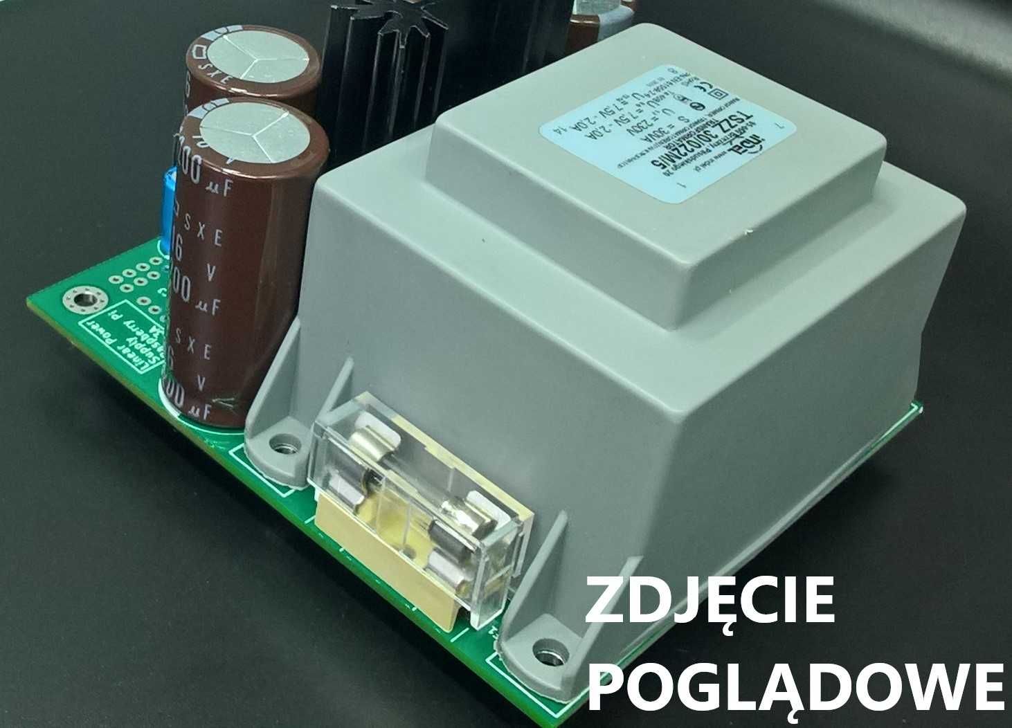 Płytka pcb - zasilacz liniowy 5V 3A